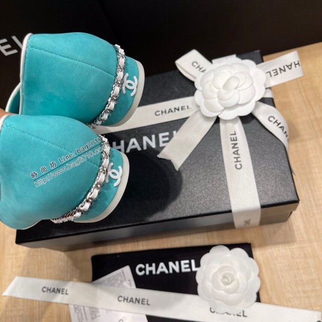 Chanel香奈兒頂級版本磨砂絲綢牛皮小香新款彩色糖果系列單鞋 dx2721